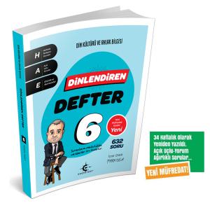 6. Sınıf Dinlendiren Defter (Eker Test) (MAARİF MODELİ) 6. Sınıf Dinlendiren Defter (Eker Test) (MAARİF MODELİ)