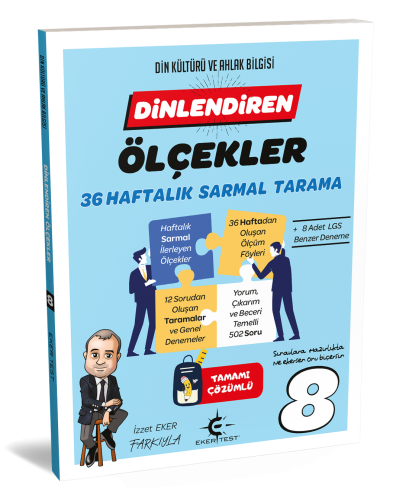 8. Sınıf Dinlendiren Ölçekler ( 2025) 36 Haftalık Sarmal Tarama